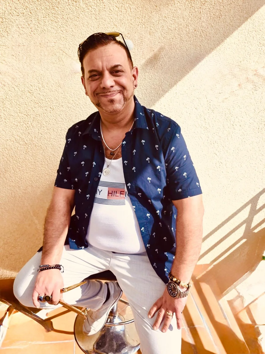 Seckin Caylardan, Friseurmeister und Inhaber des Hairlounge by S Style